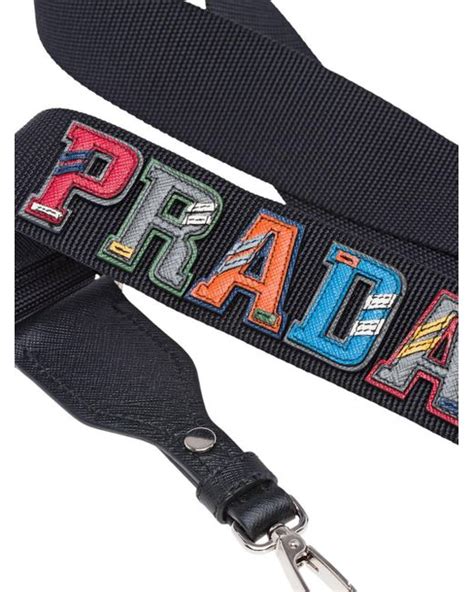 prada logo strap|Prada replacement strap.